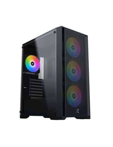 Геймърски компютър ION Gaming X II, EATX,  aRGB, процесор AMD Ryzen 7 5800X, видео карта RX 9060 XT  DUAL 16GB GDDR6, RAM 16GB(2x8GB) 3200MHz, SSD диск 1TB M.2 PCIe 4.0 NVMe