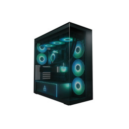 Геймърски компютър Xtender BLACK E-ATX ARGB с процесор Intel Core Ultra 9 285K, видео карта Nvidia GeForce RTX 5070 12GB, RAM памет 32GB (2x16GB) DDR5 6400MHz VENGEANCE RGB, SSD диск 2TB NVMe 7450/6900 MB/s, Wi-Fi 7, Водно охлаждане 360