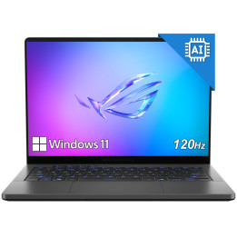 Гейминг лаптоп ASUS ROG Zephyrus 14" AMD Ryzen AI 9 HX 370, RTX 5070 Ti, 32GB LPDDR5X, 1TB SSD - 90NR0M53-M007P0 - 1