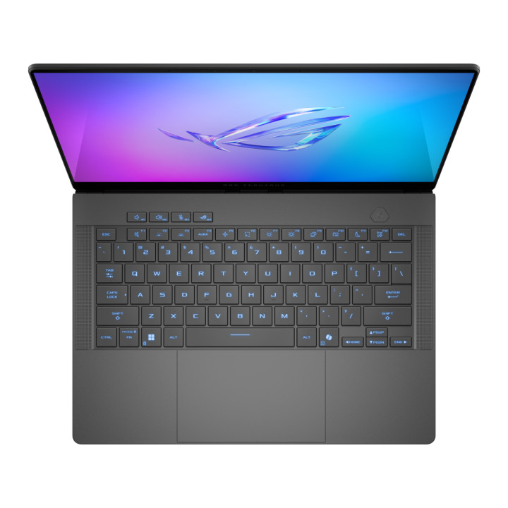 Гейминг лаптоп ASUS ROG Zephyrus 14" AMD Ryzen AI 9 HX 370, RTX 5070 Ti, 32GB LPDDR5X, 1TB SSD - 90NR0M53-M007P0 - 5