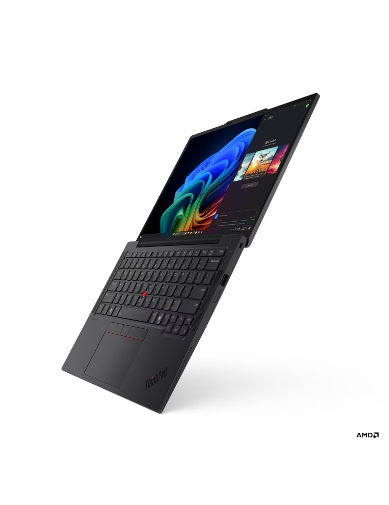 Лаптоп Lenovo ThinkPad X13 Gen 6, 13.3" IPS 1920x1200, AMD Ryzen AI 7 PRO 350, 32GB LPDDR5X, 512GB SSD, Win 11 Pro - 21RM001JBM 