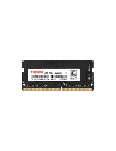 RAM памет KingSpec 8GB DDR4 3200MHz SODIMM - KS3200D4N12008G - 1