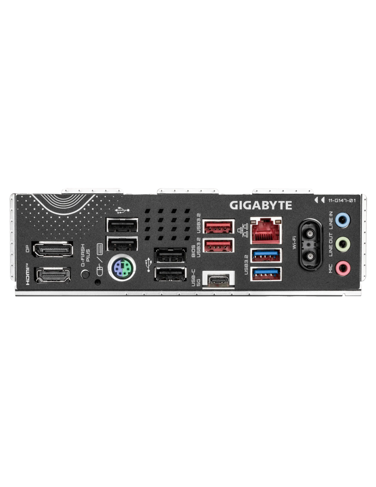 Дънна платка GIGABYTE B650E EAGLE WF6E, AMD Socket AM5, 4x DDR5, 3x M.2 NVMe, 4x SATA, Wi-Fi 6E, 2.5GbE LAN - 4