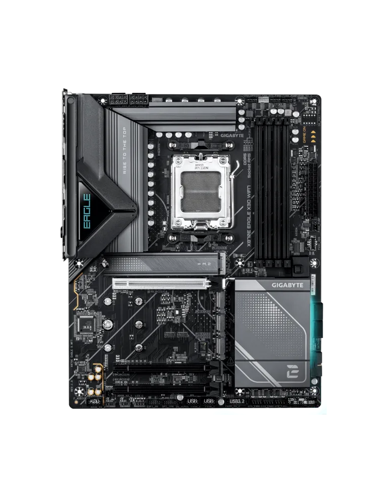 Дънна платка GIGABYTE X870E EAGLE X WiFi7, AMD Socket AM5, DDR5 поддръжка, PCIe 5.0, Wi-Fi 7  - 2