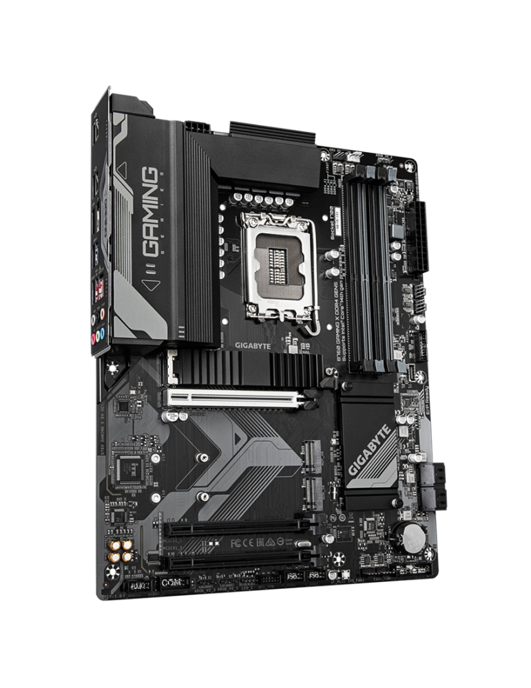 Дънна платка GIGABYTE B760 Gaming X DDR4 Gen5, LGA1700, Intel B760 Chipset, DDR4 5333MHz, 4xSATA, 3xM.2, PCIe 5.0 - 3