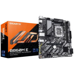 Дънна платка GIGABYTE B860M E, Micro ATX LGA1851, Intel B860, 2x DDR5, 2x M.2 PCIe 4.0, 4x SATA - B860M E - 1