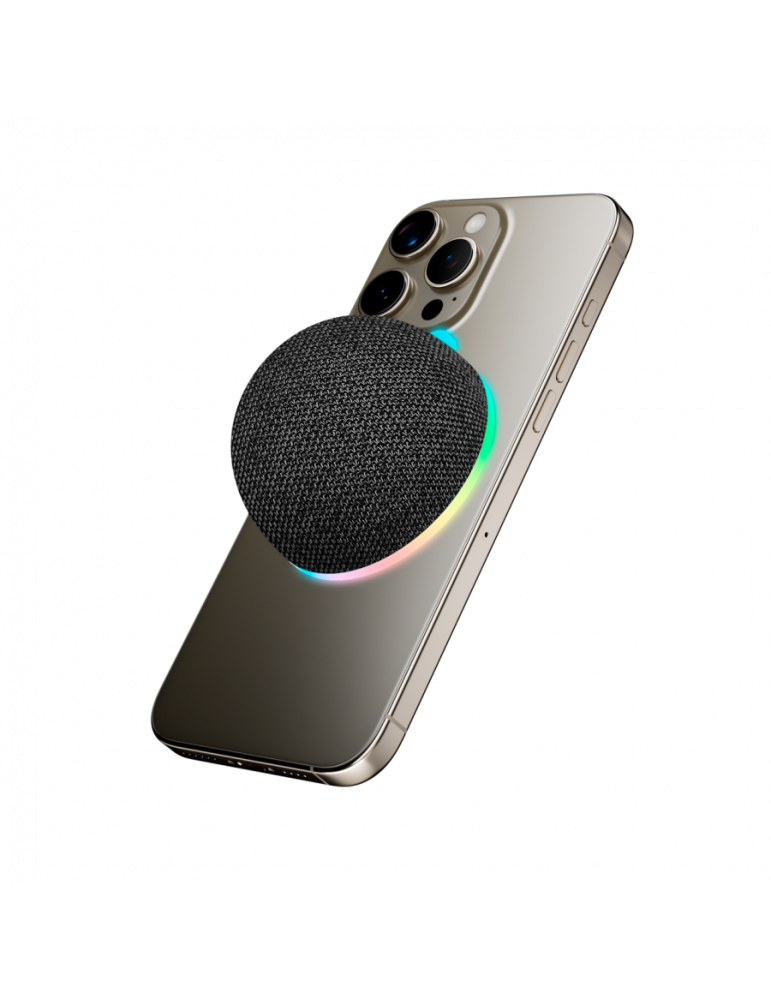 Преносима Bluetooth колонка CANYON OnMove 13, 5W, Magnetic Mount, RGB Light, Bluetooth 6.0, 600mAh - CNE-CBTSP13B - 5