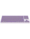 Механична геймърска клавиатура CANYON OnType 10, TKL 90 клавиша,  Low Profile, USB, White LED, 1.8m кабел - CNS-HKB10V - 2