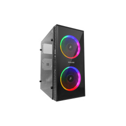 Геймърски компютър ION Gaming X1 RGB с процесор AMD Ryzen 7 5700G, вградено графично ядро AMD Vega 8, RAM памет 16GB (2x8GB) DDR4 3200MHz, SSD 512GB NVMe M.2 PCI-e 3.0