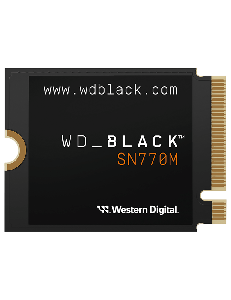 SSD диск Western Digital Black SN770M, 1TB NVMe M.2 2230 PCIe Gen4, 5150/4900 MB/s - WDS100T3X0G-00CHY0 - 1