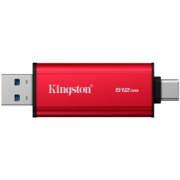 Външен диск Kingston Dual USB-A/C, 512GB SSD, USB 3.2 Gen 2, до 1050MB/s - SPSD/512GB - 2