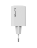 Зарядно устройство CANYON CU45CC, 45W 2xUSB-C PD/PPS GaN, EU - CNS-CUW45CC - 2