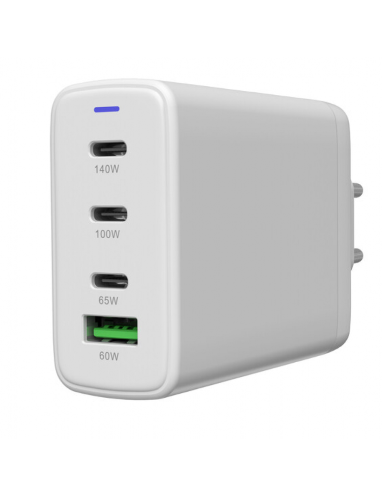 Захранващ адаптер CANYON CU140ACC, GaN 150W, 3x USB-C PD, 1x USB-A QC, EU - CNS-CUW140ACC - 5