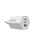 Захранващ адаптер CANYON Hexagon 65, 65W GaN, 2x USB-C PD, 1x USB-A QC, EU - CND-CHAHEX65W - 4