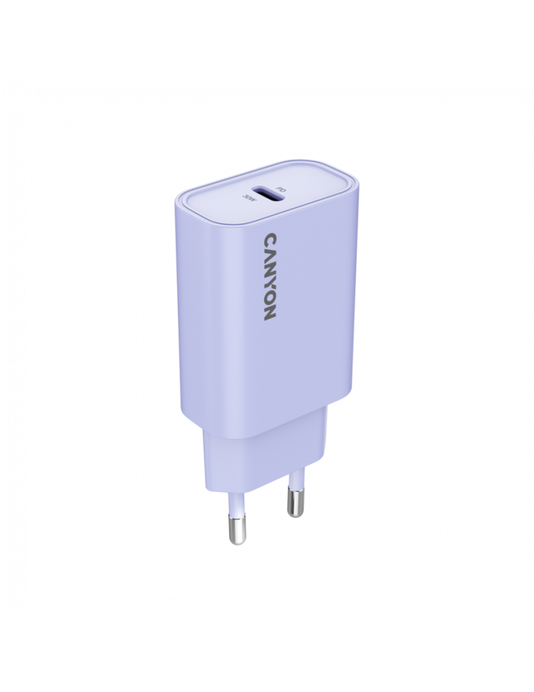 Зарядно устройство CANYON OnCharge 30CL Max Power, 30W USB-C Power Delivery, EU - CNE-CHA30CLPU - 1