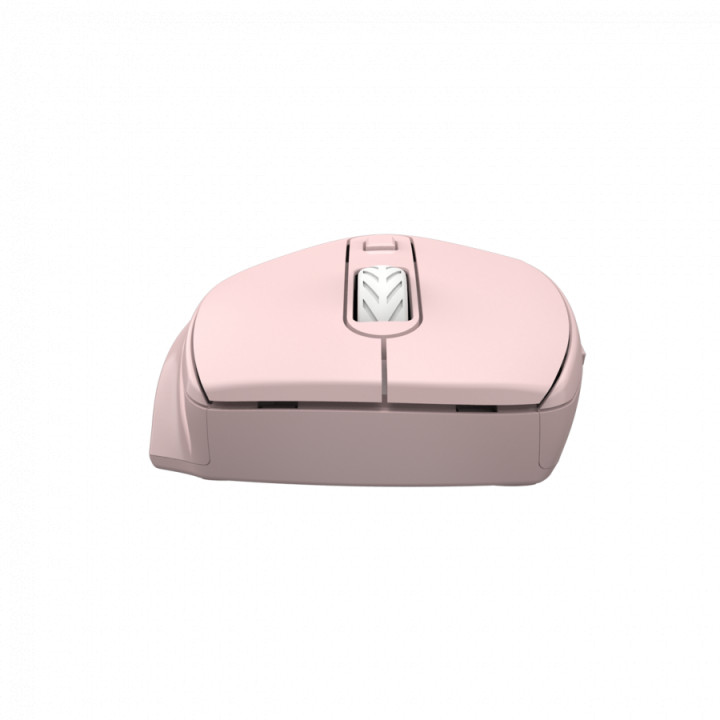 Безжична ергономична мишка CANYON OnClick 20, 2.4GHz, 6 бутона, 1600 DPI, Ergonomic, розова - CNE-CMSW20P - 4