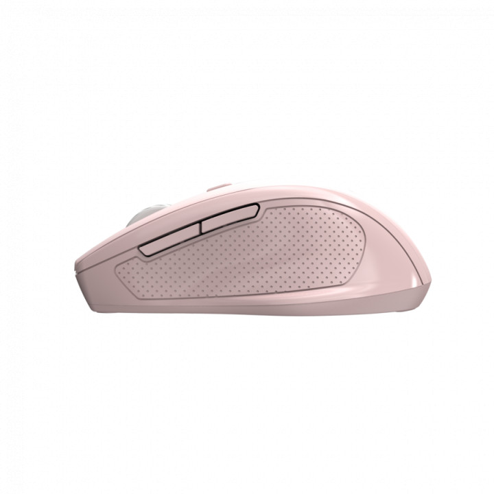 Безжична ергономична мишка CANYON OnClick 20, 2.4GHz, 6 бутона, 1600 DPI, Ergonomic, розова - CNE-CMSW20P - 5