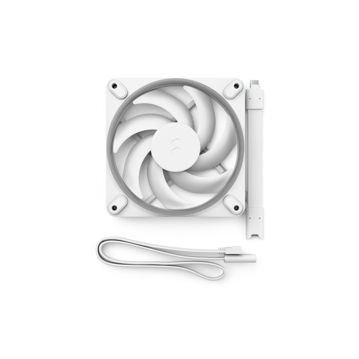 Охладител за процесор Fractal Design Momentum 12 RGB, 120mm, бял - FD-F-MR1-1202 - 3