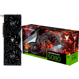 Видео карта Gainward GeForce RTX 5080 Phoenix GS, 16GB GDDR7 256bit, 1x HDMI 2.1b, 3x DP 2.1b - NE75080S19T2-GB2031X - 1