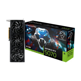 Видео карта GAINWARD GeForce RTX 5070 Python III, 12GB GDDR7 192-bit - NE75070019K9-GB2050T - 1