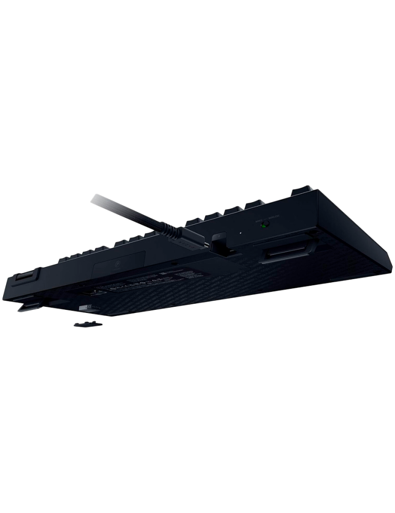 Bluetooth механична геймърска клавиатура RAZER BlackWidow V4 Tenkeyless HyperSpeed, Механични суичове, RGB подсветка, USB/Blueto