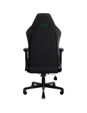 Геймърски стол Razer Iskur V2 X, Плат, Черен, Lumbar Arch, 152° рeclining, 2D подлакътници, Memory Foam възглавница - RZ38-05310