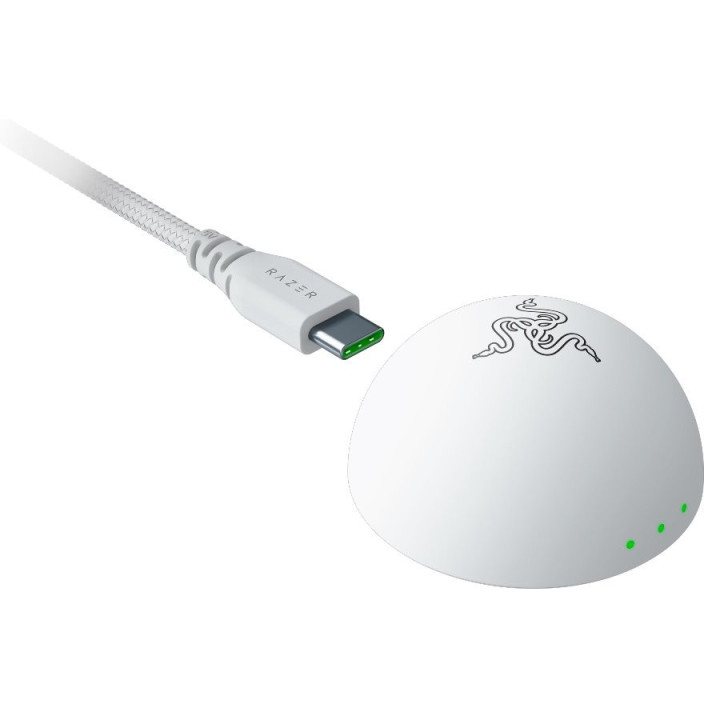 Професионална безжична геймърска мишка RAZER DeathAdder V4 Pro, 30000 DPI, RGB подсветка, безжична - RZ01-05330200-R3G1 - 6