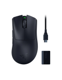 Професионална безжична геймърска мишка RAZER DeathAdder V3 Pro, Безжична, HyperPolling Wireless Dongle, Gaming - RZ01-04630300-R