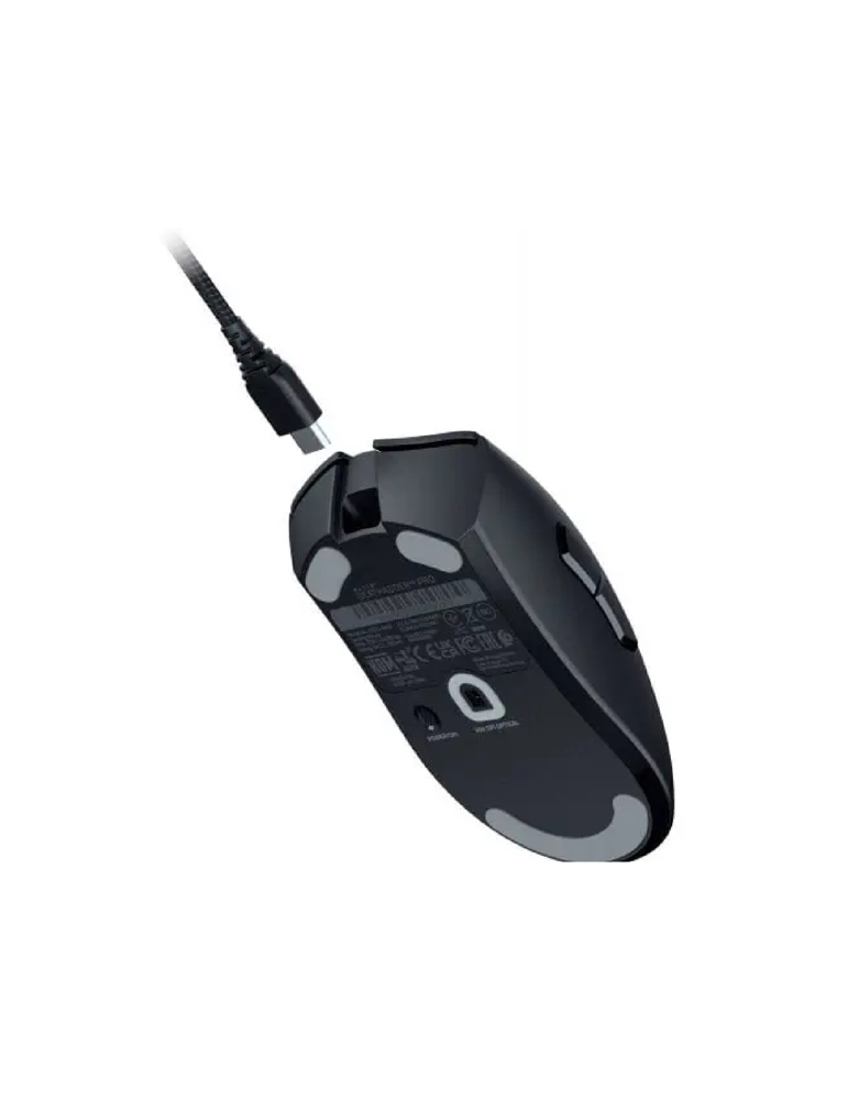 Професионална безжична геймърска мишка RAZER DeathAdder V3 Pro, Безжична, HyperPolling Wireless Dongle, Gaming - RZ01-04630300-R