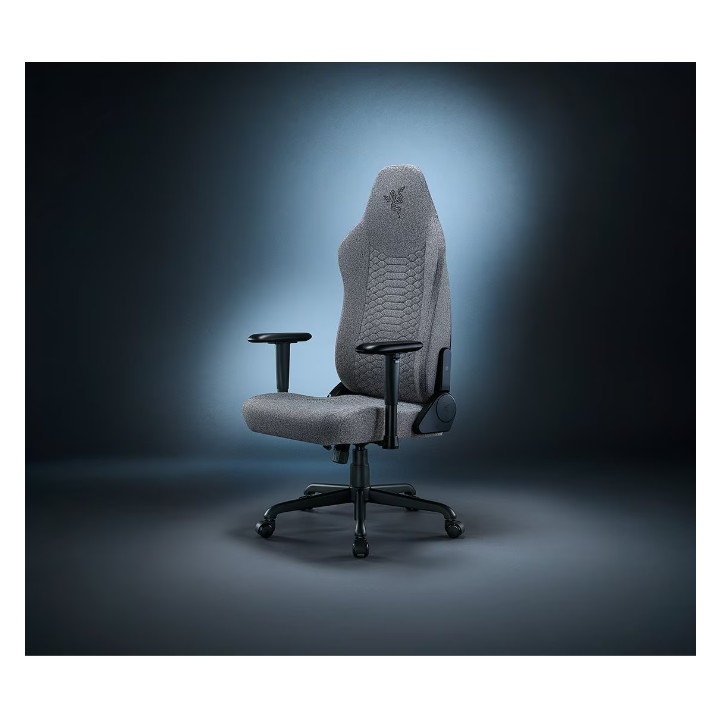 Геймърски стол RAZER Iskur V2 X, Light Grey Fabric, 24 месеца гаранция - RZ38-05310200-R3G1 - 2