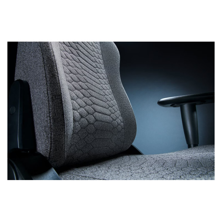 Геймърски стол RAZER Iskur V2 X, Light Grey Fabric, 24 месеца гаранция - RZ38-05310200-R3G1 - 3