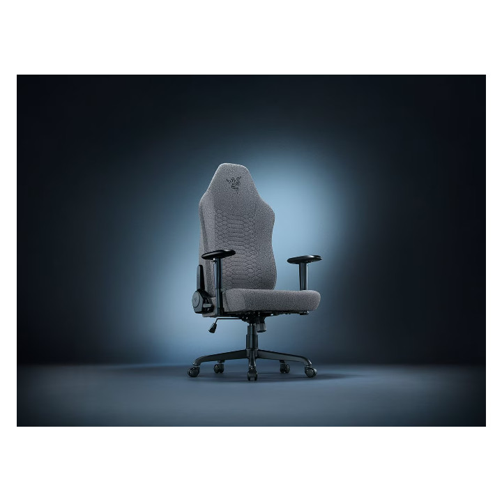 Геймърски стол RAZER Iskur V2 X, Light Grey Fabric, 24 месеца гаранция - RZ38-05310200-R3G1 - 4