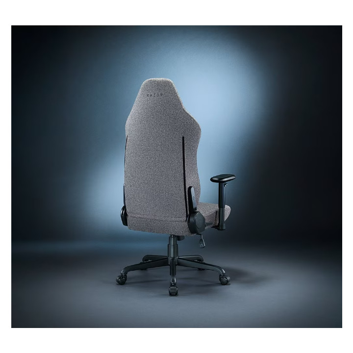 Геймърски стол RAZER Iskur V2 X, Light Grey Fabric, 24 месеца гаранция - RZ38-05310200-R3G1 - 5