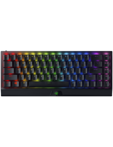 Безжична механична клавиатура Razer BlackWidow V3 Mini HyperSpeed, механична, безжична, 65%, Razer Green Switch, 80 млн. циклуса