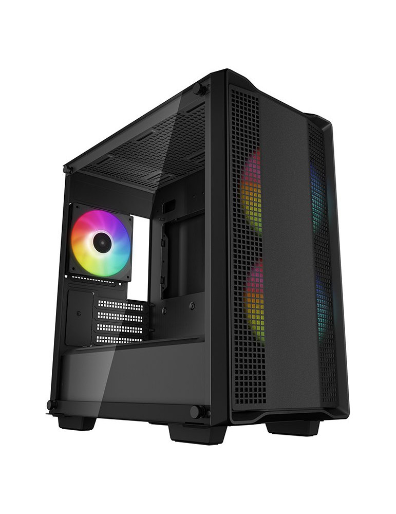 Геймърски компютър ION CC360 A-RGB с процесор Intel Core i5-12400F, видео карта Intel ARC B580 12GB OC, RAM памет 16GB(2x8GB) DDR5 5200MHz, SSD 1TB M.2-2280 PCIe 4.0 NVMe 6000 MB/s / 4000 MB/s, водно охлаждане 240, Wi-Fi