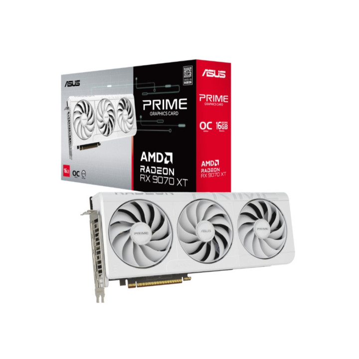 Бял геймърски компютър ION Meta Arctic с процесор AMD Ryzen 7 9850X3D,