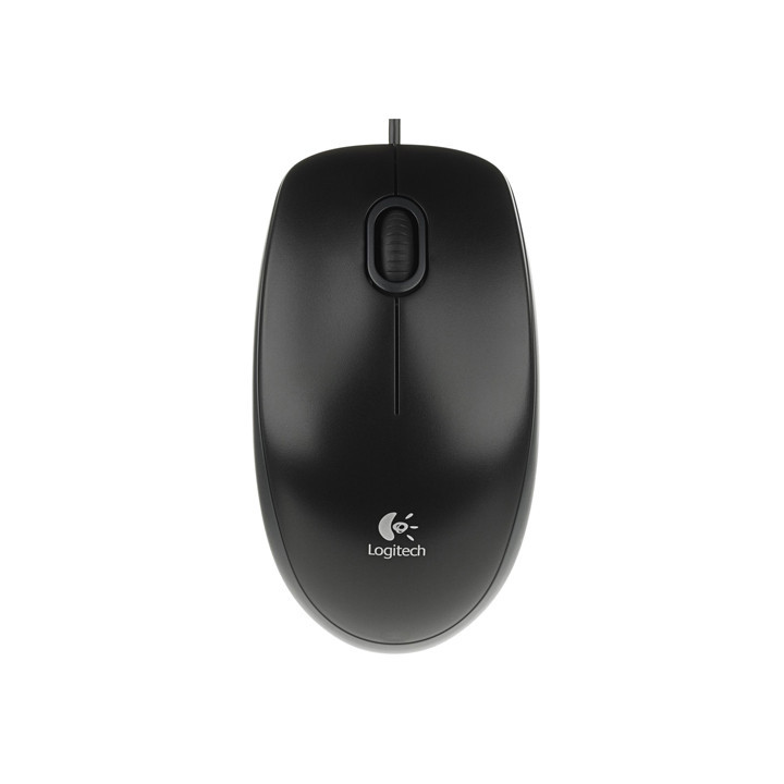 Мишка Logitech B100, US, черен - 910-003357