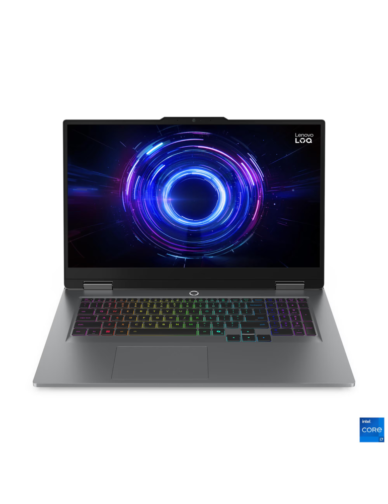 Лаптоп Lenovo LOQ 17IRX10, 17.3" IPS 1920x1080, Intel Core i7-14700HX, RTX 5060 8GB, 32GB DDR5 5600MHz, 1TB SSD, без ОС - 83JH00