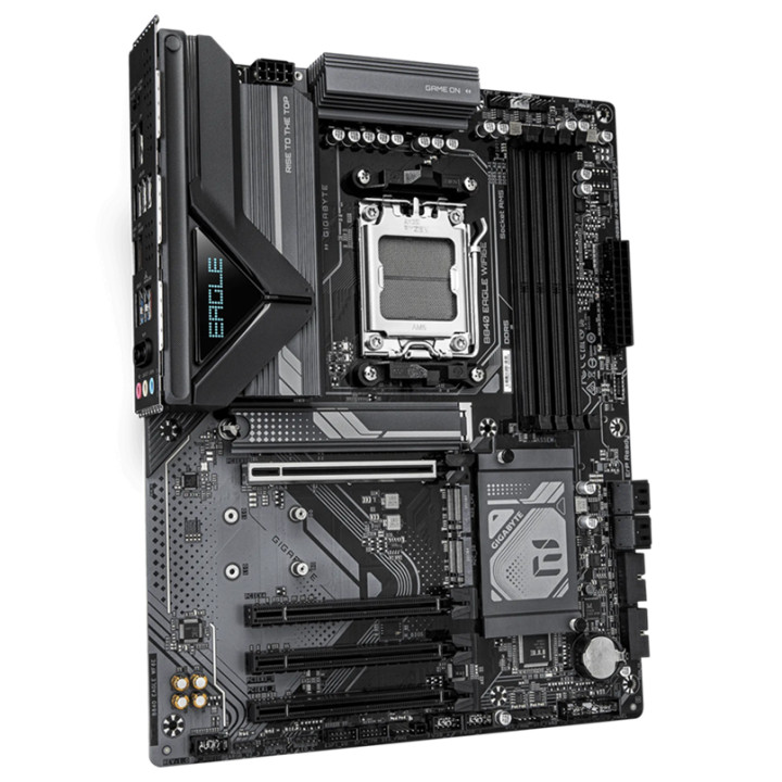 Дънна платка GIGABYTE B840 EAGLE WiFi6E, AMD B840, DDR5, 4xM.2, 4xSATA, WiFi 6E, Bluetooth 5.3 - B840 EAGLE WF6E - 3