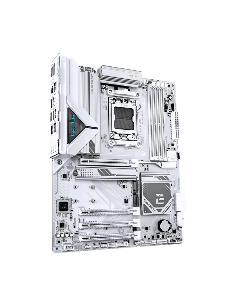 Дънна платка GIGABYTE B850 Eagle Ice, AMD Socket AM5, DDR5, ATX - 3