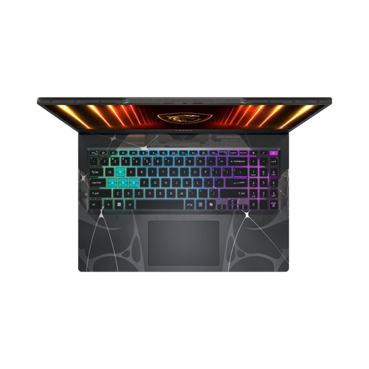 Гейминг лаптоп MSI CYBORG 15 B2RWEKG-435XBG, 15.6" IPS 1920x1080 144Hz, Intel Core 5 210H, RTX 5050 8GB, 16GB DDR5, 512GB SSD, б