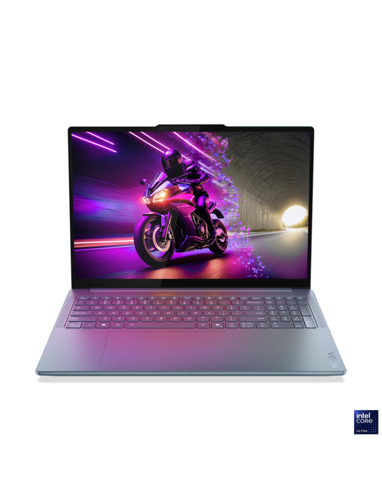 Лаптоп Lenovo Yoga Pro 9 16, 16" IPS 2880x1800, Intel Core Ultra 7 255H, RTX 5050 8GB, 32GB LPDDR5X, 1TB SSD, Win 11 Home - 83L0