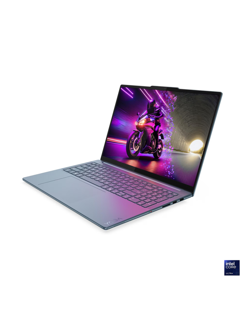 Лаптоп Lenovo Yoga Pro 9 16, 16" IPS 2880x1800, Intel Core Ultra 7 255H, RTX 5050 8GB, 32GB LPDDR5X, 1TB SSD, Win 11 Home - 83L0