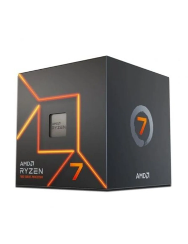Процесор AMD Ryzen 7 7700, 8 ядра/16 нишки, 3.80-5.30GHz, AM5, 65W, с Radeon Graphics - 100-100000592SBX - 1