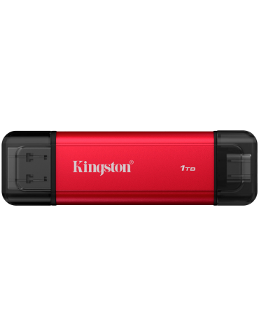 Външен диск Kingston Dual USB-A/C, 1TB SSD, USB 3.2 Gen 2, до 1050MB/s - SPSD/1TB - 1