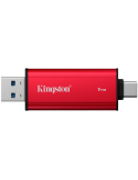 Външен диск Kingston Dual USB-A/C, 1TB SSD, USB 3.2 Gen 2, до 1050MB/s - SPSD/1TB - 2