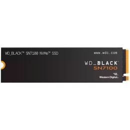SSD диск Western Digital WD Black SN7100, 2TB NVMe M.2 2280 PCIe Gen4, 7250MB/s четене, 6900MB/s запис - WDS200T4X0E-00CJA0 - 1