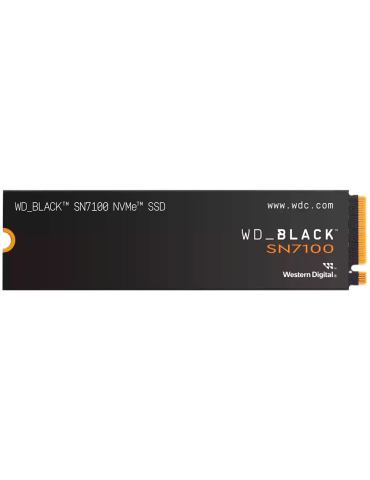 SSD диск Western Digital WD Black SN7100, 2TB NVMe M.2 2280 PCIe Gen4, 7250MB/s четене, 6900MB/s запис - WDS200T4X0E-00CJA0 - 1