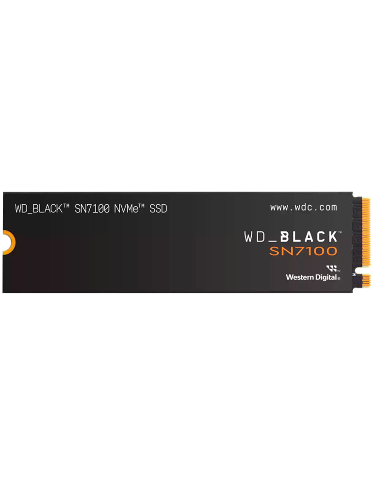 SSD диск Western Digital WD Black SN7100, 2TB NVMe M.2 2280 PCIe Gen4, 7250MB/s четене, 6900MB/s запис - WDS200T4X0E-00CJA0 - 1