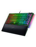Механична гейминг клавиатура Razer BlackWidow V4 75%, 75% механична, USB тип C, Razer Chroma RGB, 8000Hz, Phantom Green - RZ03-0